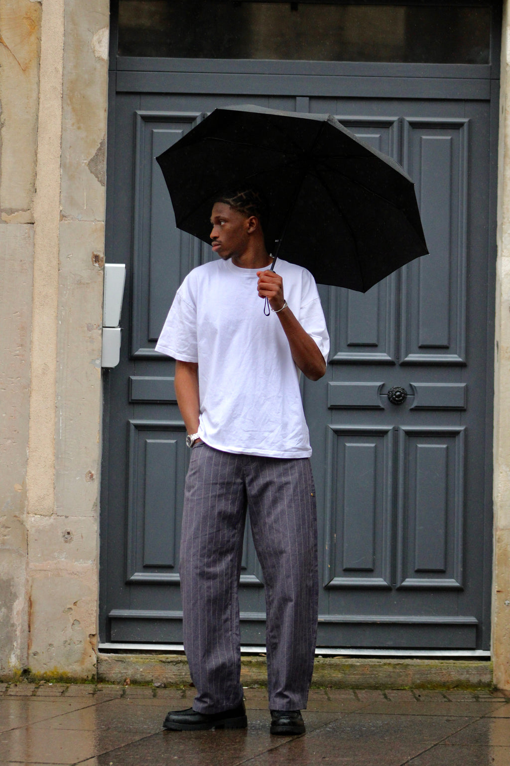 Pantalon Rayé
