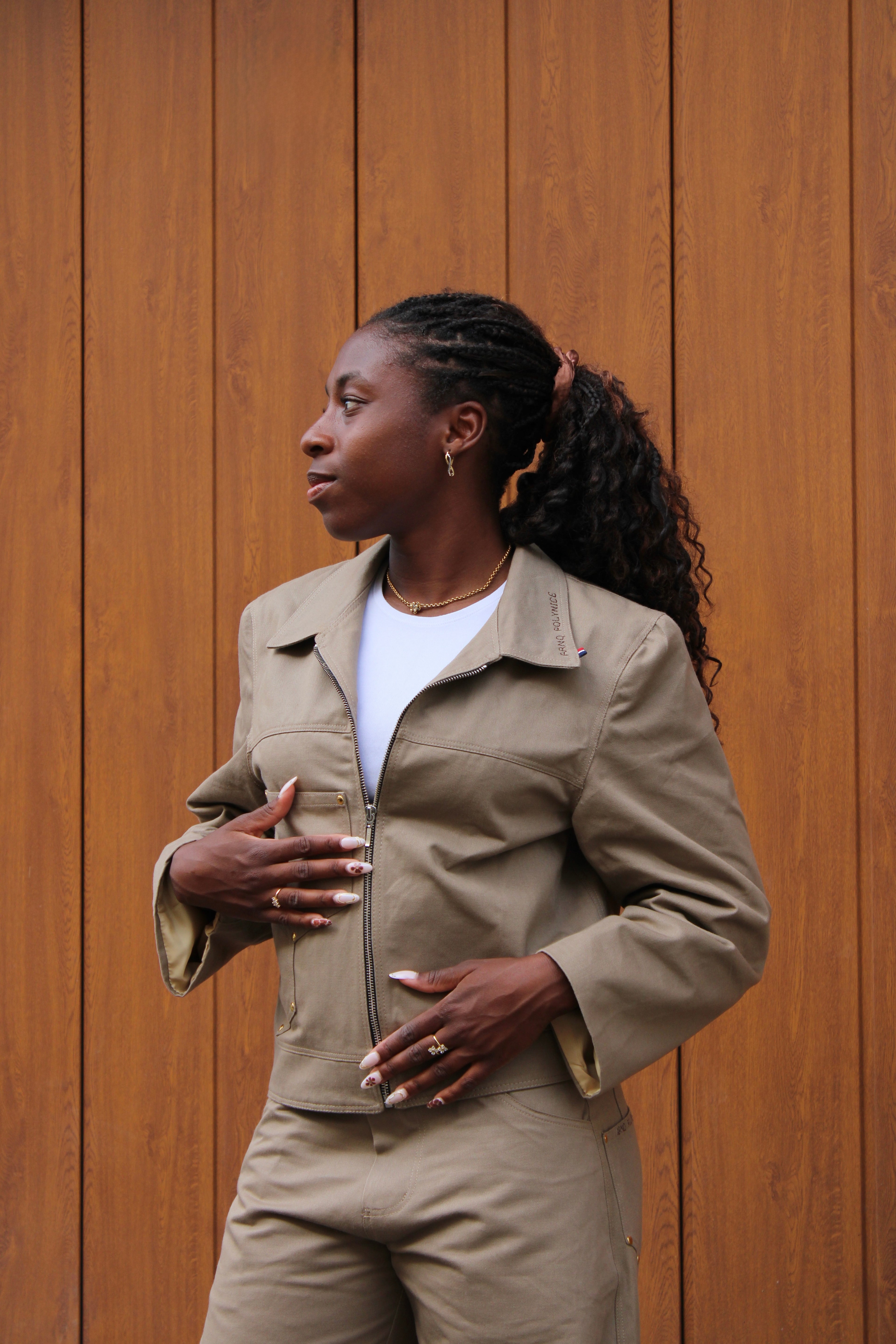 Veste beige