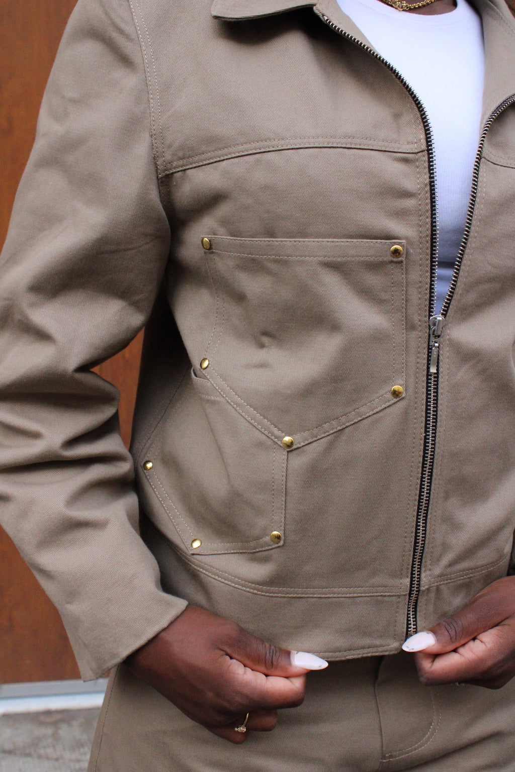 Veste beige