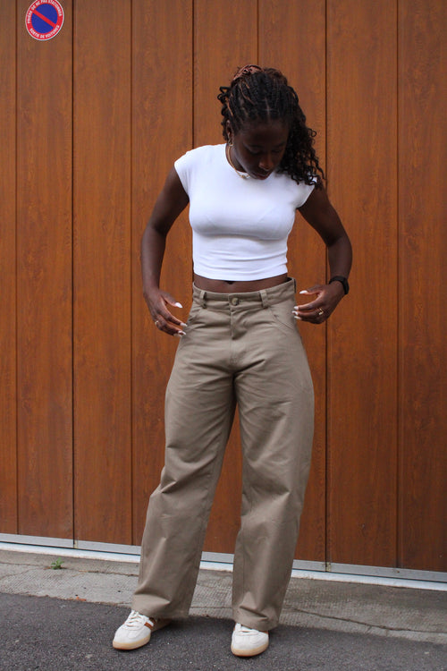 Pantalon beige