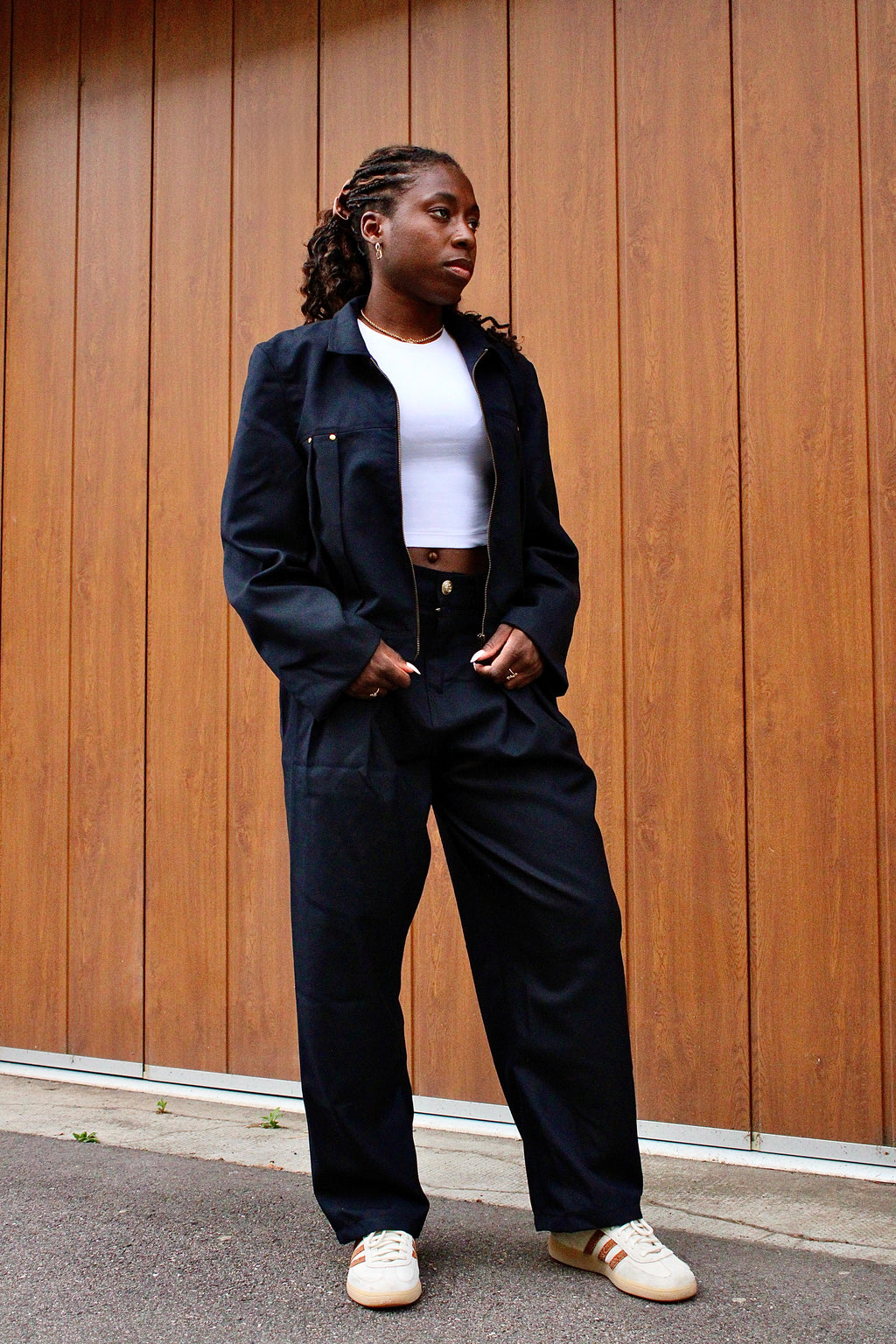 Ensemble plissé