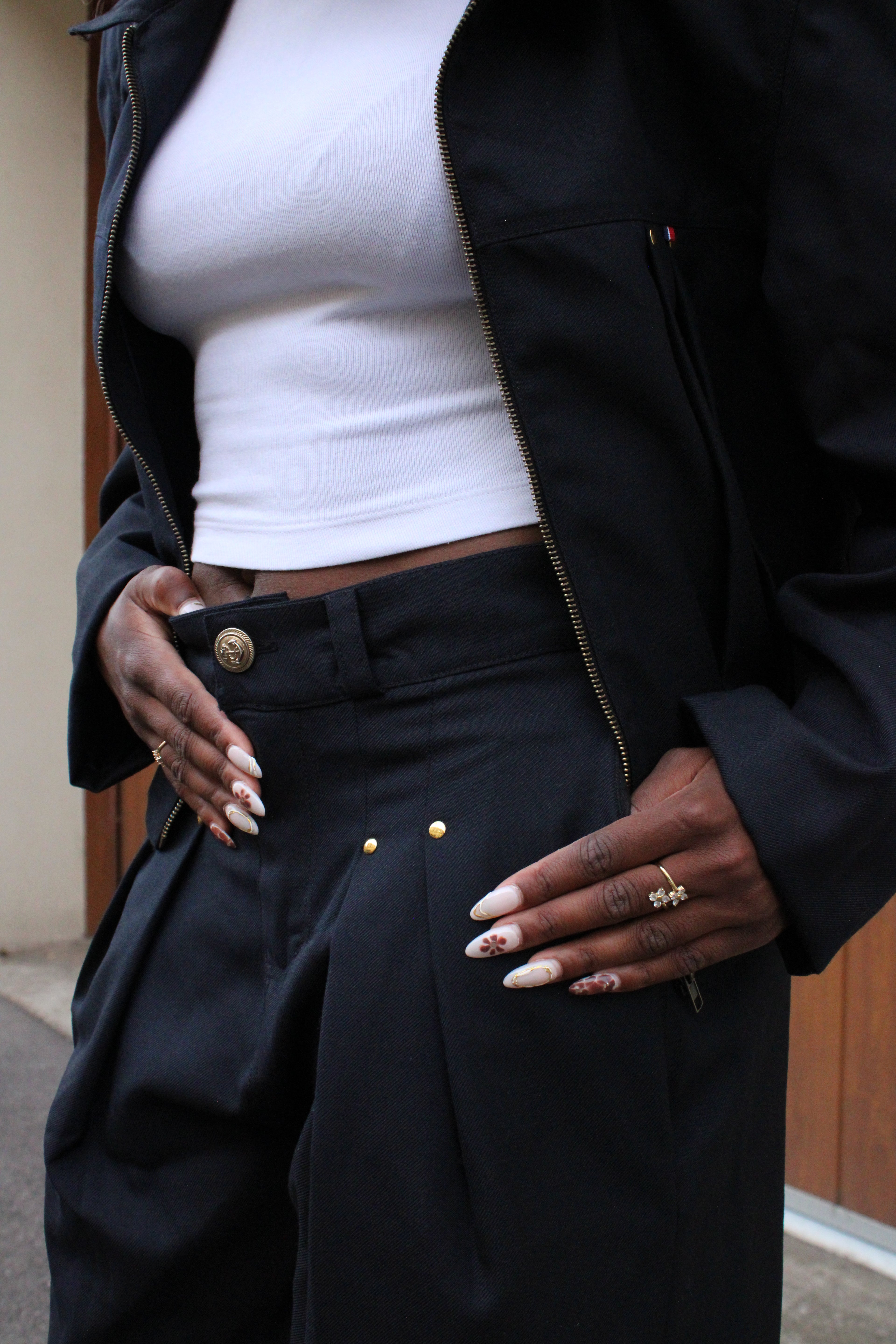 Pantalon à pinces