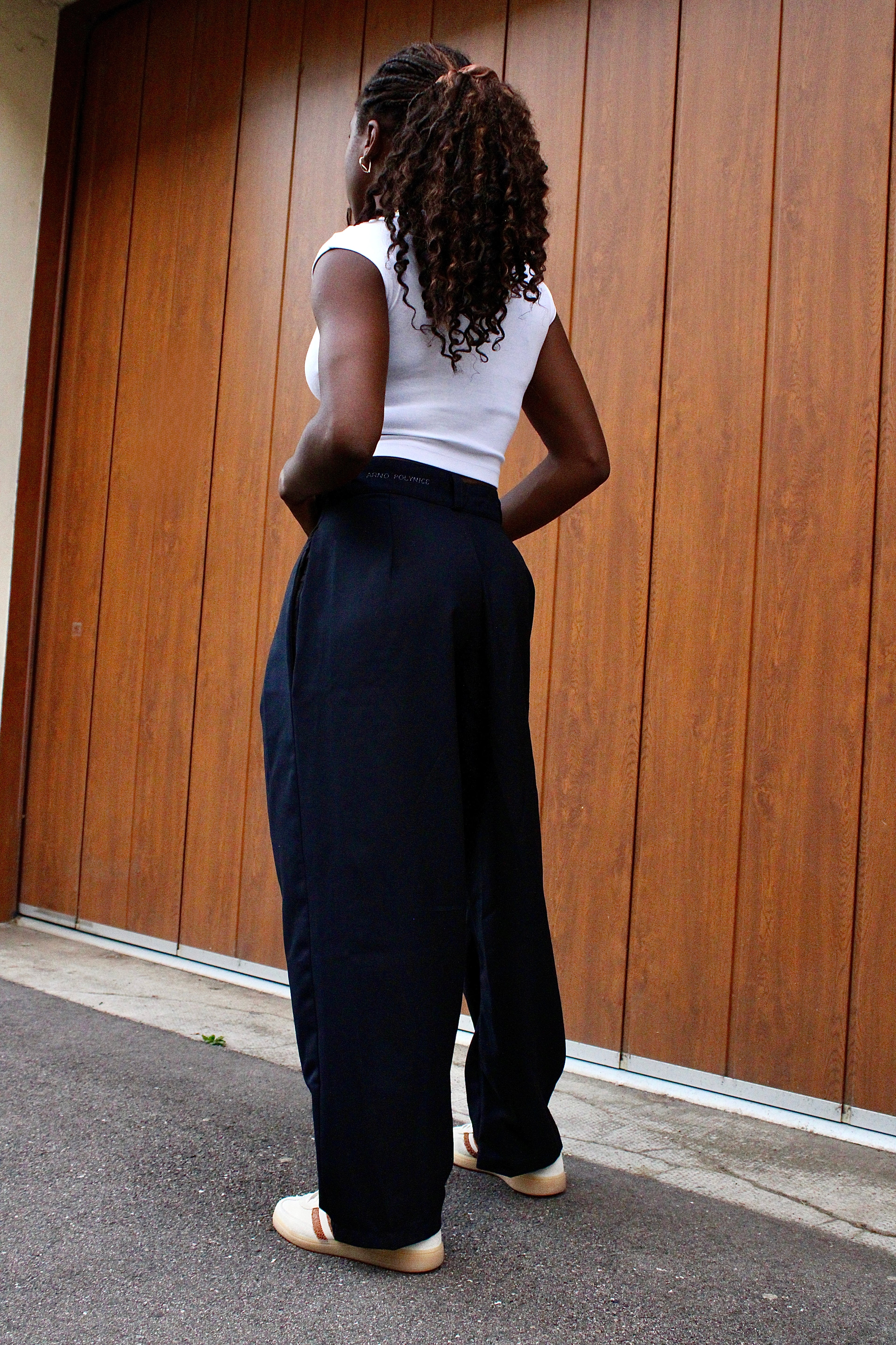 Pantalon à pinces